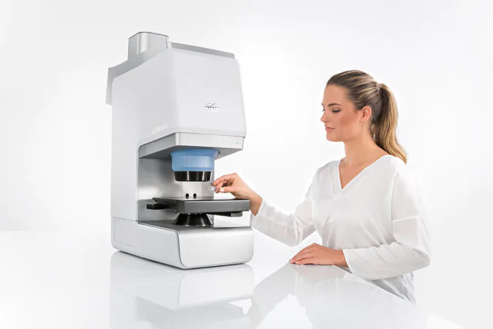 LUMOS II IMG maximum configuration measurement sample tissue section + model